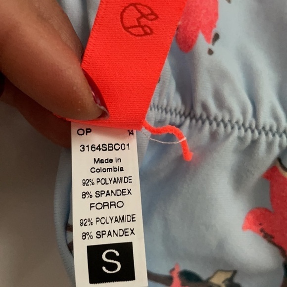 Maaji Sunny Tie Side Reversible Signature Cut Bikini Bottom Small blue - Picture 7 of 7